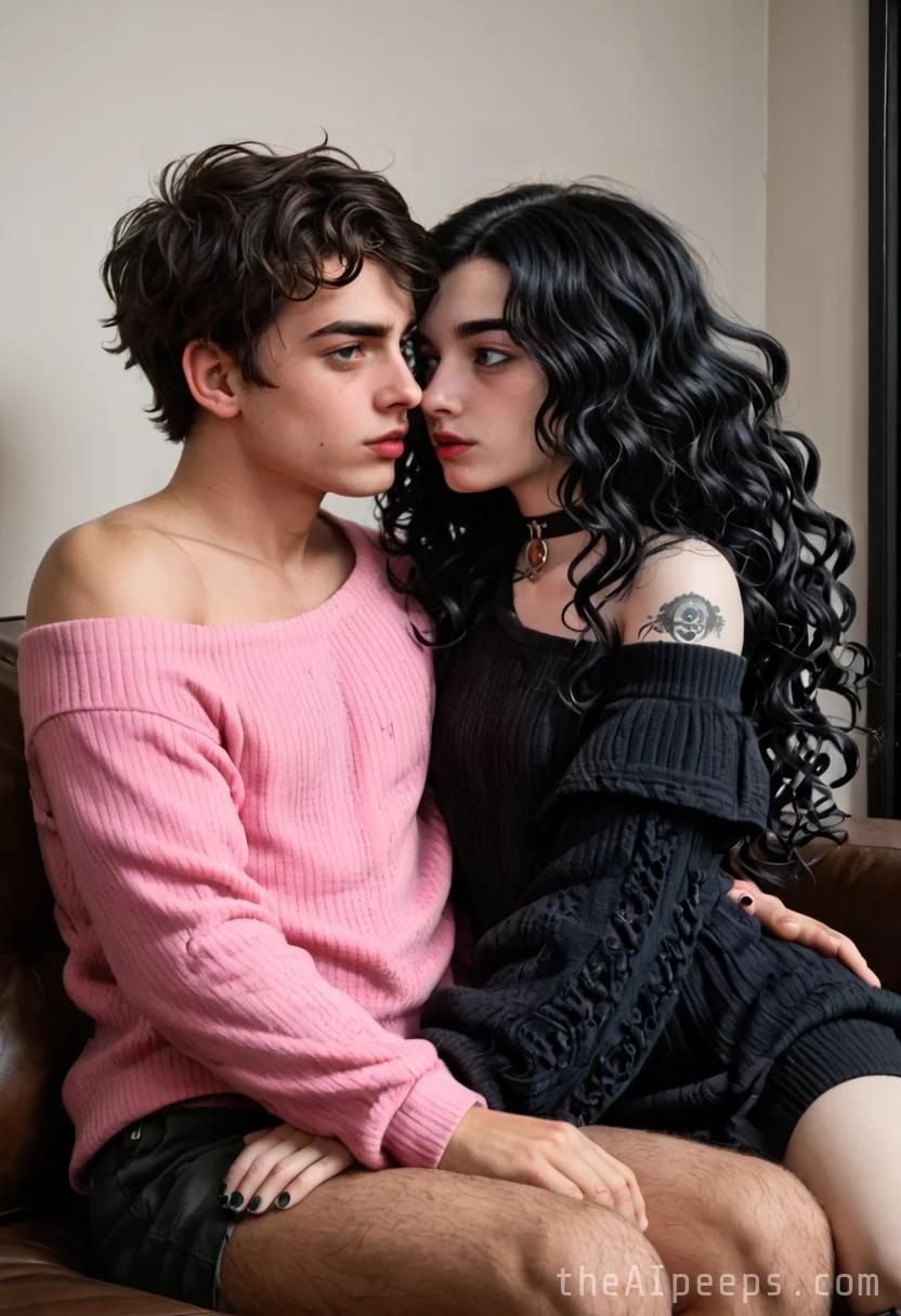 soft lighting, intimate mood, blushing, femboy